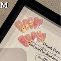 Sweet Strawberry Bear Press-On Nails